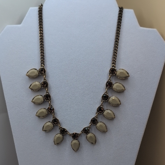 J. Crew Cream Vintage-Inspired Necklace - Picture 1 of 5